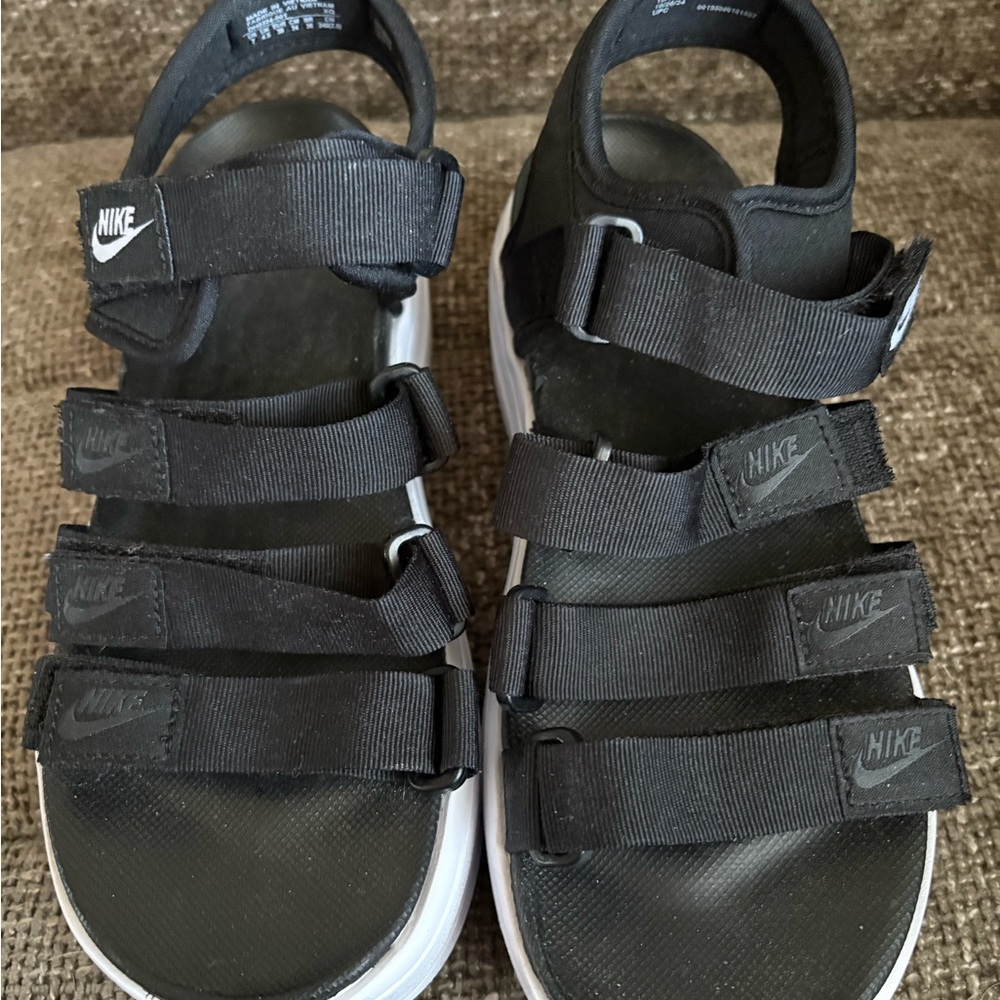 Nike platform sandals